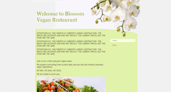 Desktop Screenshot of blossomvegans.com